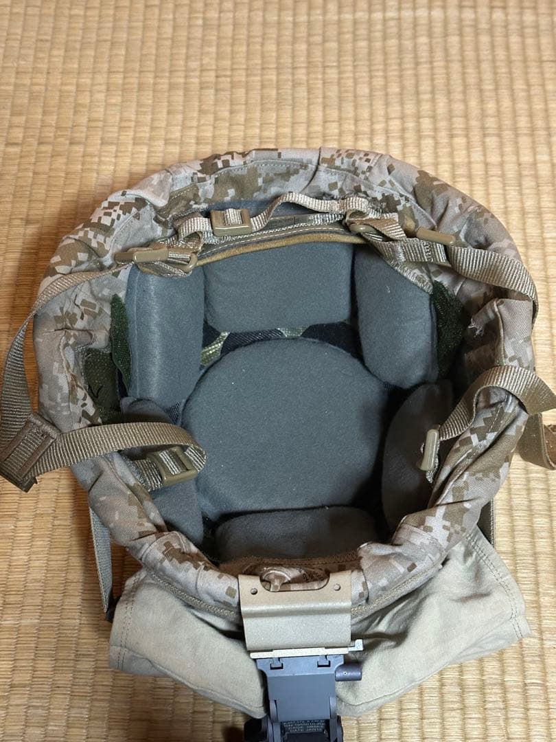 海兵隊装備　プレートキャリア+実物achヘルメット　Lサイズ　他