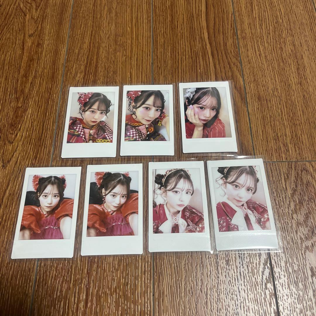 FRUITSZIPPER 月足天音　プリントチェキセット