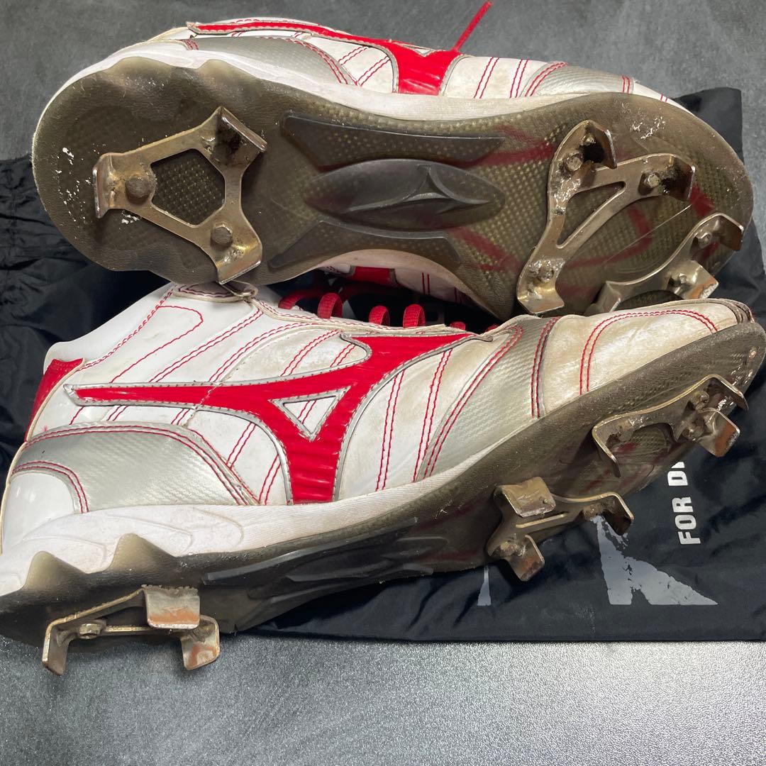 軟式用グローブとMizunoシューズセット