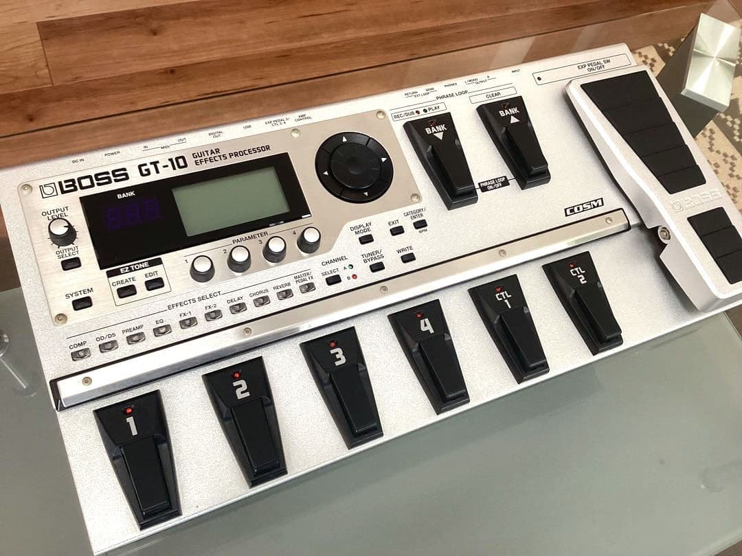 BOSS GT-10 ギター マルチエフェクター 【説明書付き】☆動作確認済み