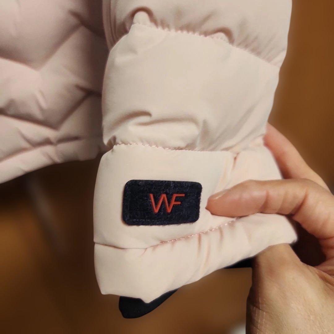 WideAngleのピンク キルティングジャケット＆ショートパンツセット