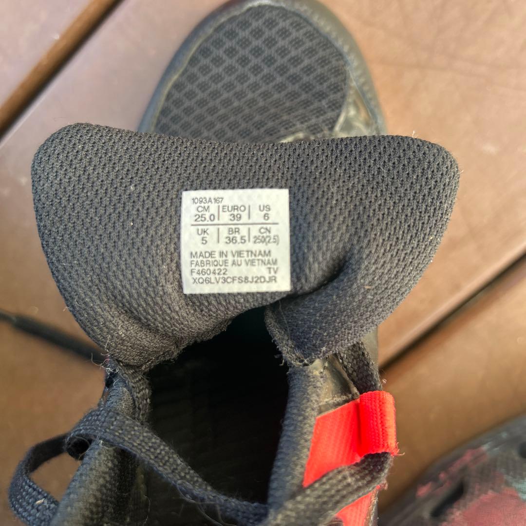ASICS スパイクシューズ ブラック/ピンク 25.0