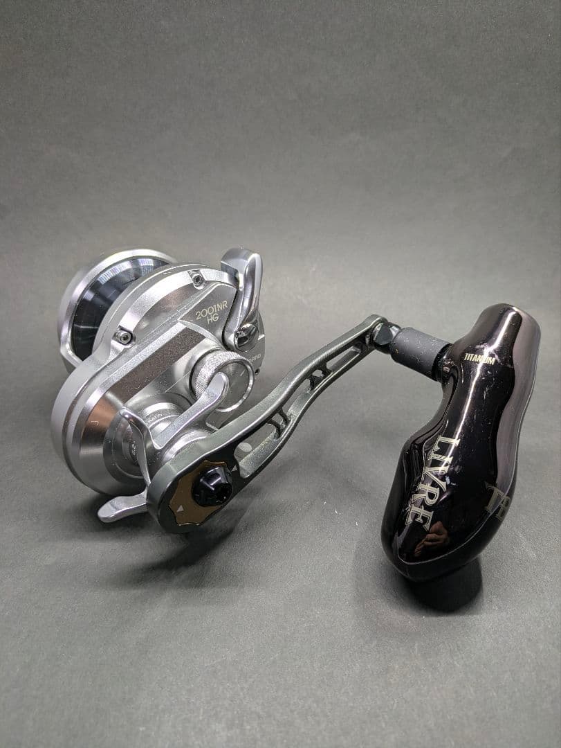 オシアジガー　2001NRHG リブレハンドル 夢屋スプール おまけ付き