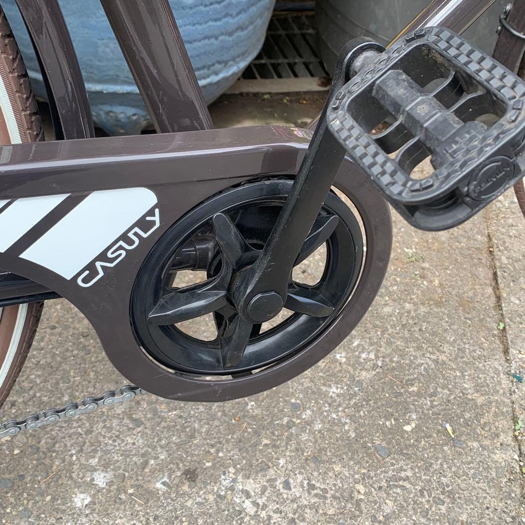 美品　■自転車　カジュリー27インチ 6段変速 オートライト アサヒ■