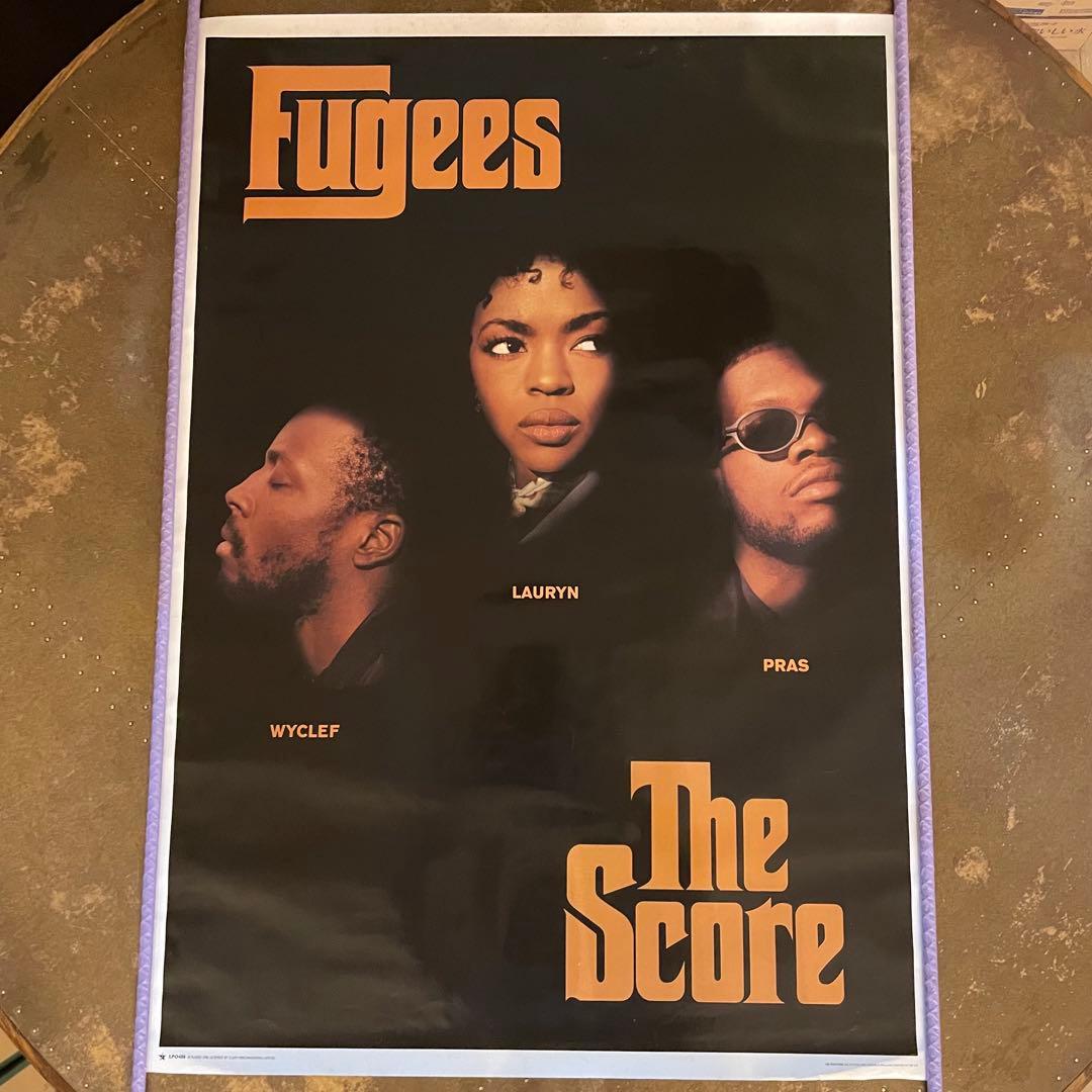 90s デッドストックThe Fugees 大判ポスター