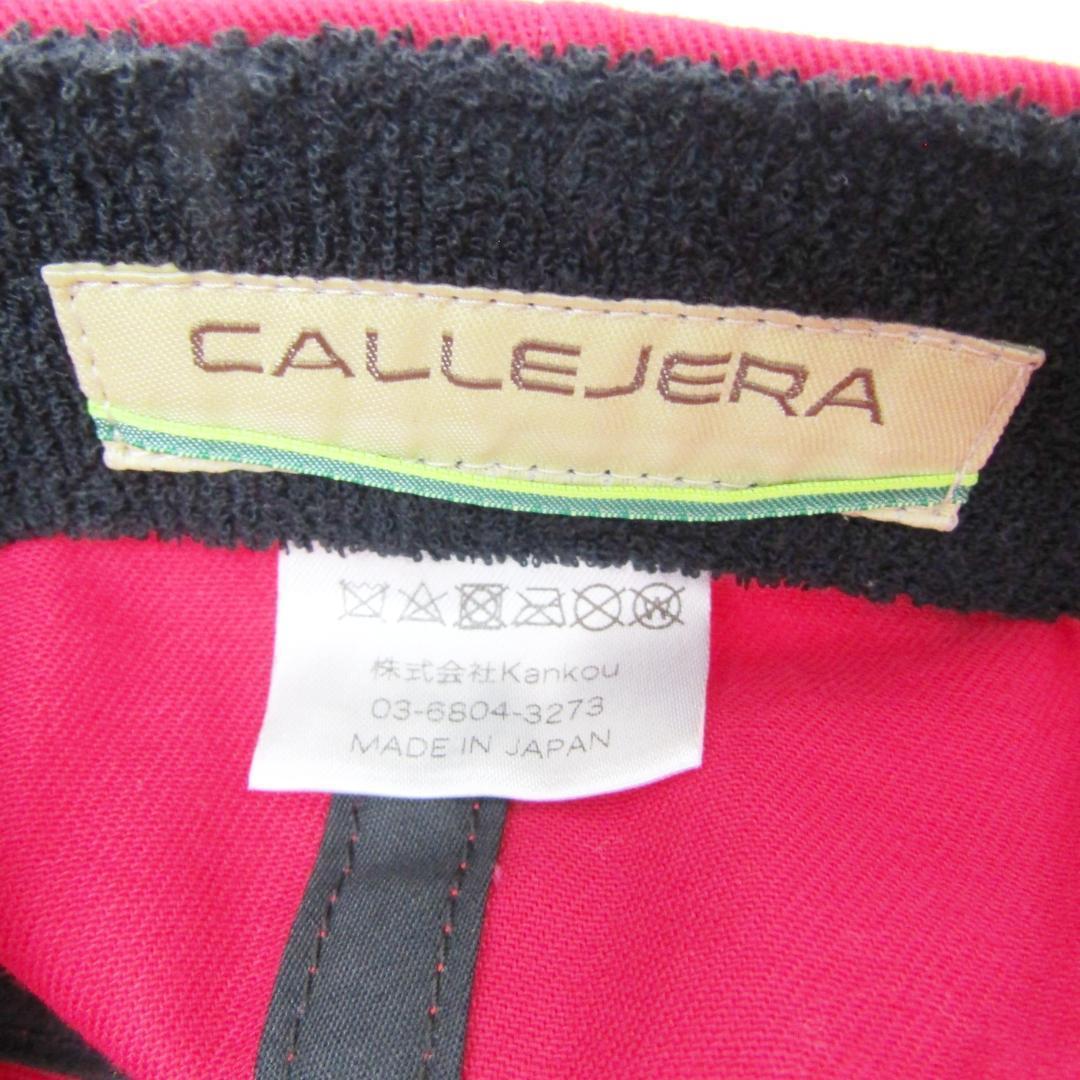 【新品未使用品】CALLEJERA　カジャヘラ　ゴルフキャップ　Freeサイズ