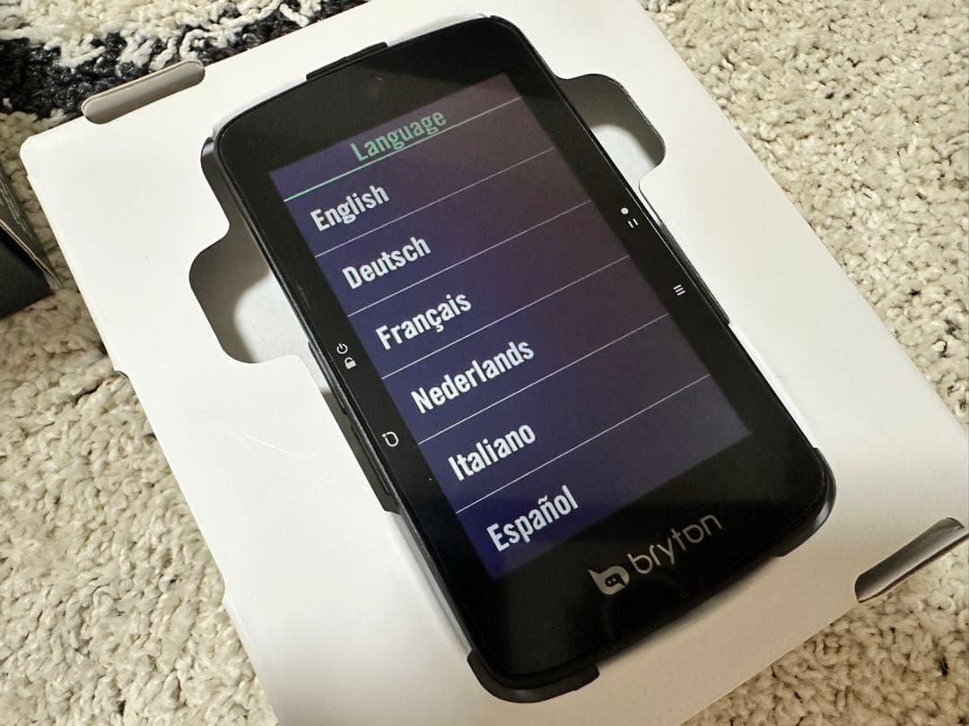 bryton Rider 800 GPSサイクルコンピュータ