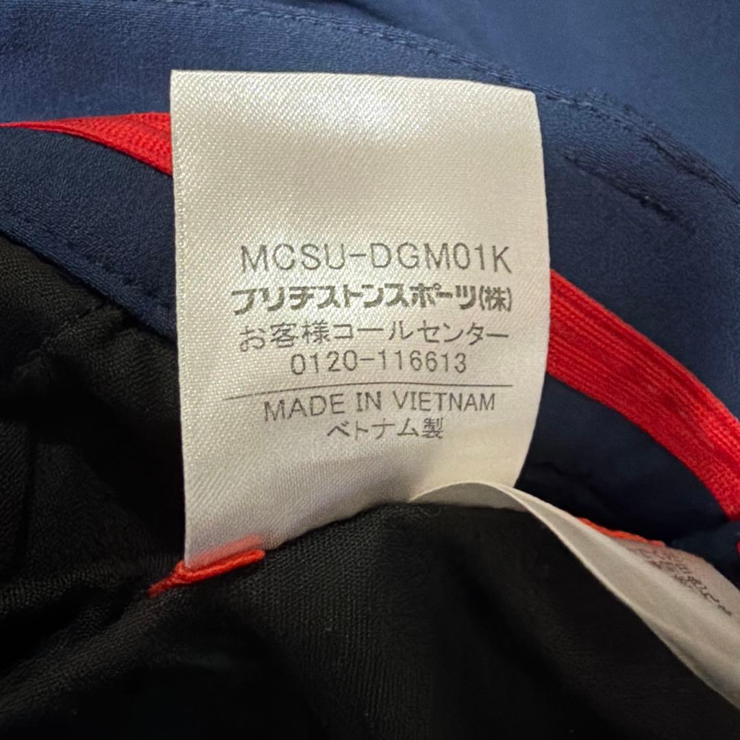 【中古】BRIDGESTONE GOLF ストレッチパンツ ネイビー系96㎝