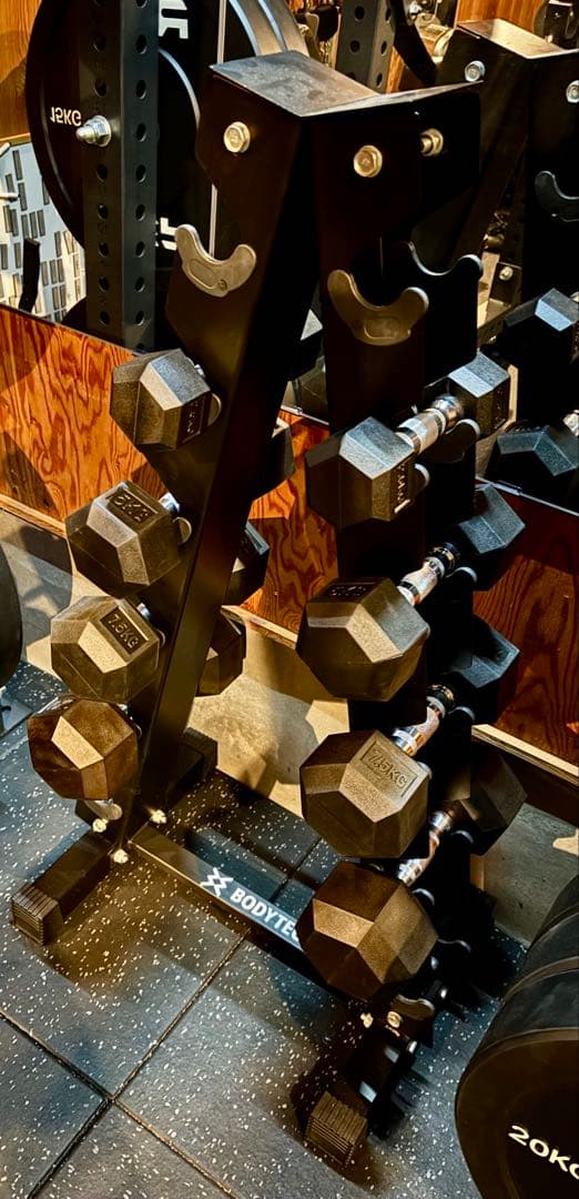 ヘックスダンベル　2.5kg/5kg/7.5kg/10kg ダンベルラックセット