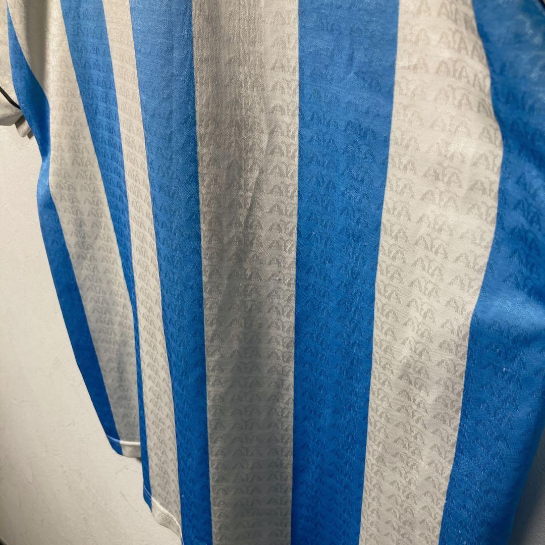 90s adidas アルゼンチン代表 ユニホーム　ポロシャツ　L