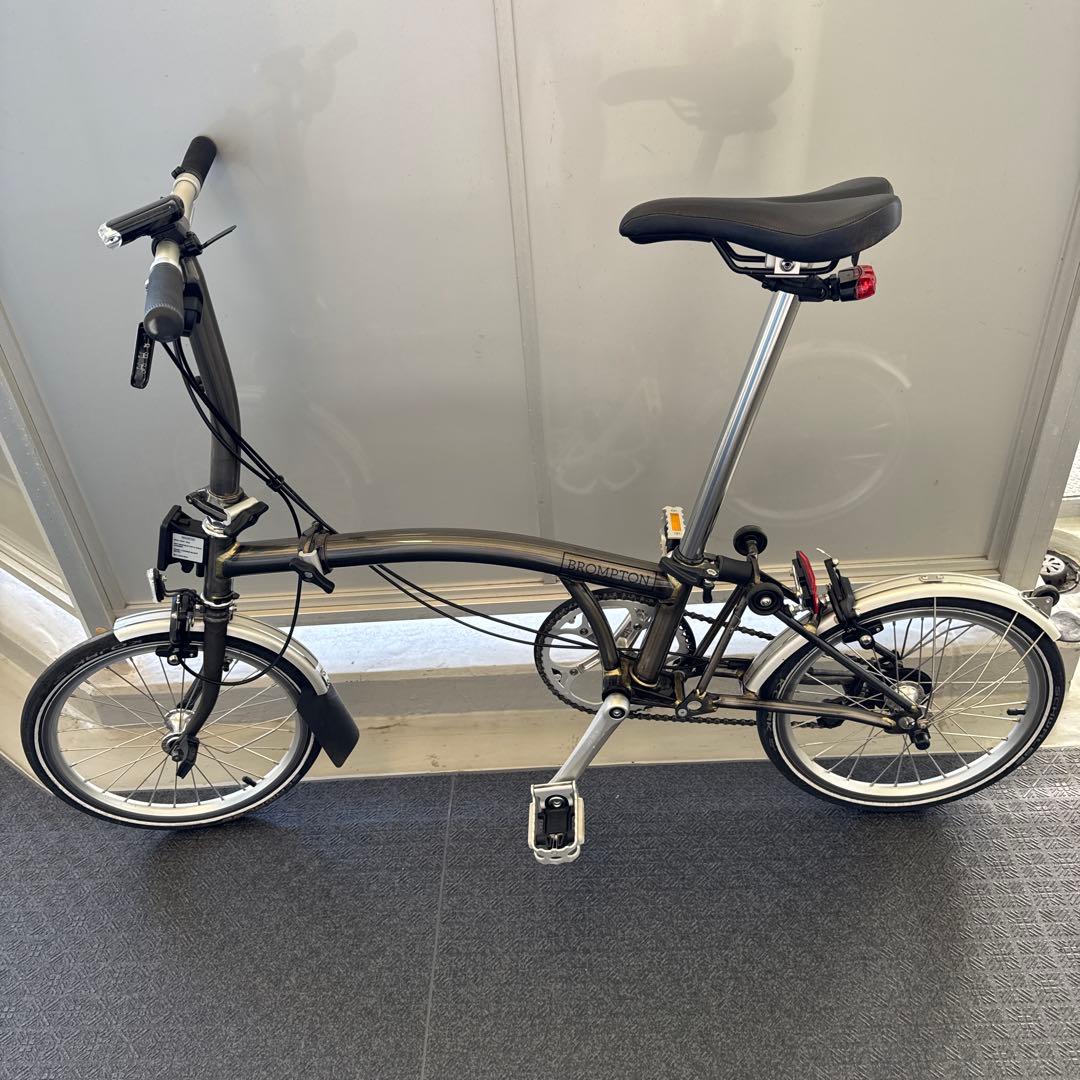 ▪︎希少▪︎ BROMPTON 折りたたみ自転車 S2L Rawカラー