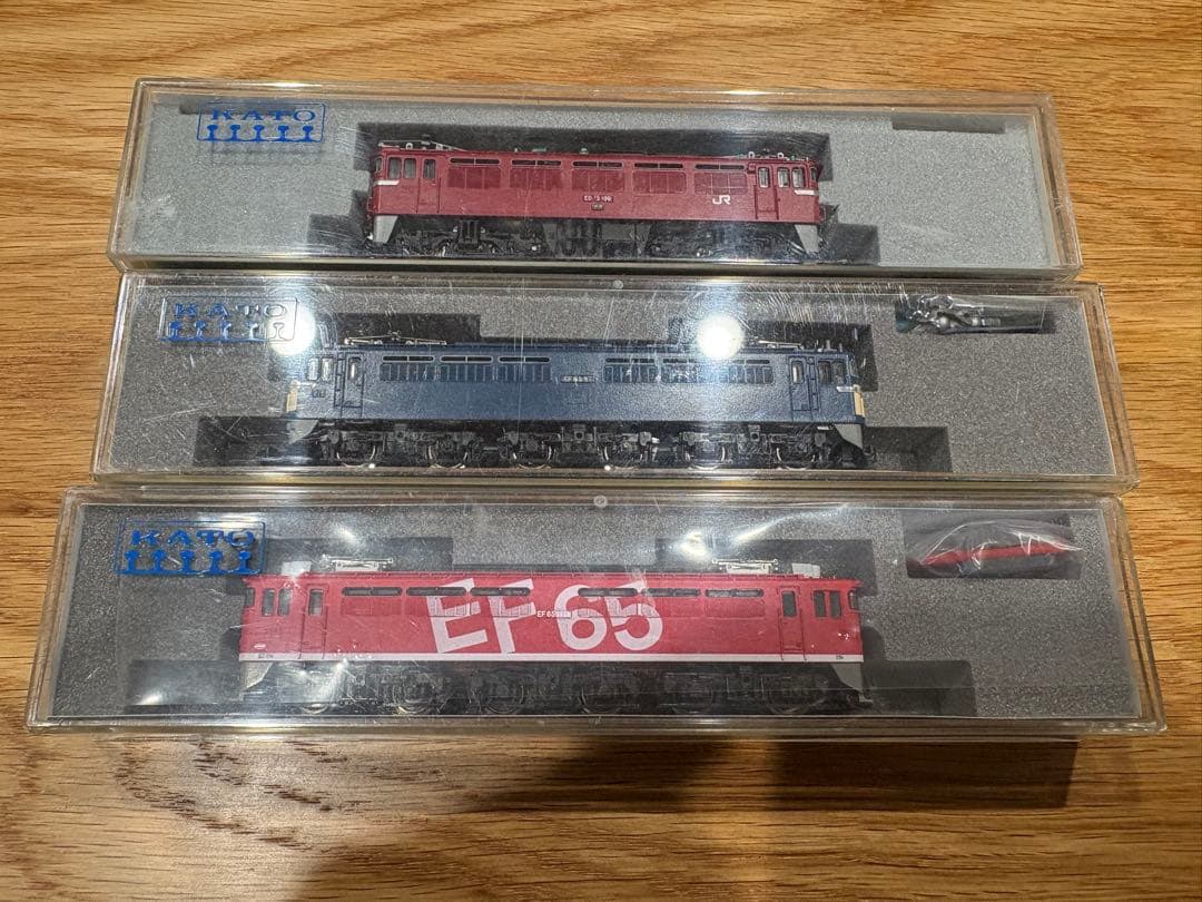 KATO EF65 ED75 EF65レインボー　機関車　Nゲージ　まとめ売り