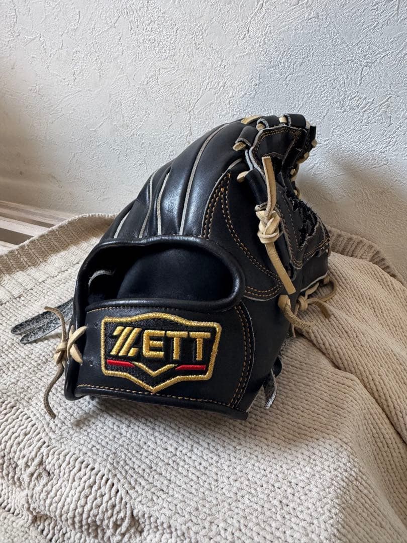 ZETT PROSTATUS 野球グローブ 黒ケース付