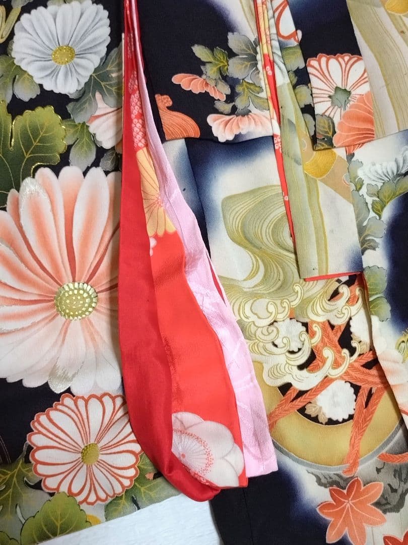 ☆貴重アンティーク・作り帯・箱セコ・巾着・被布・こっぽり☆