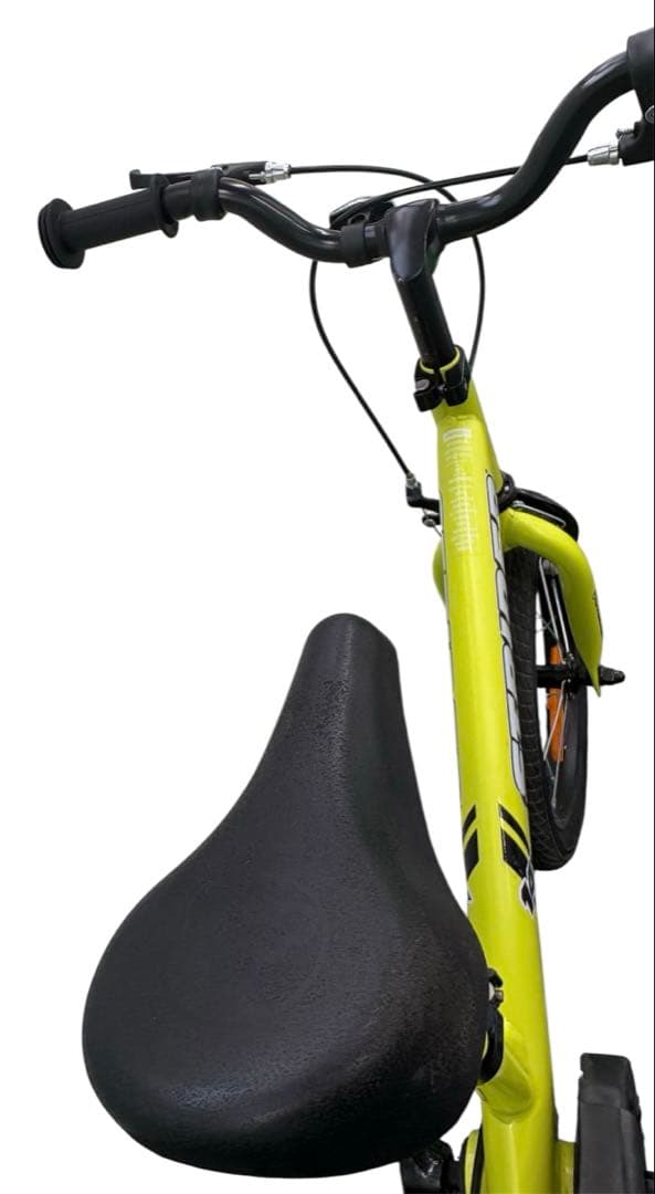【美品】STRIDER 14X バイク ライムイエロー 14インチ　幼児用自転車