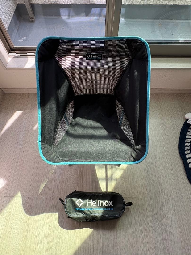 Helinox チェアワン　ヘリノックス　ブラック　収納ケース付き