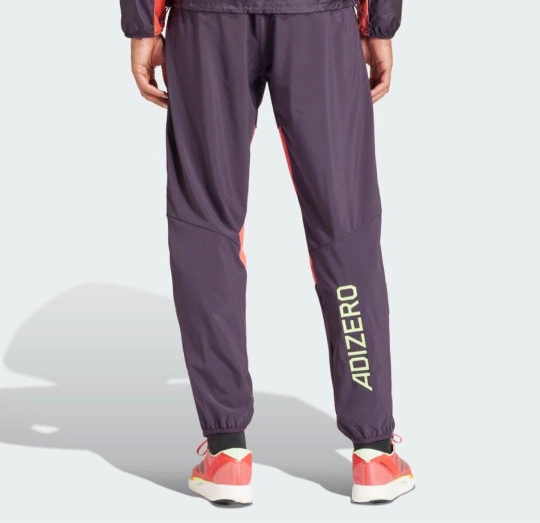 adidas アディゼロ 駅伝 ランニング ウィンド パンツ Mサイズ 新品