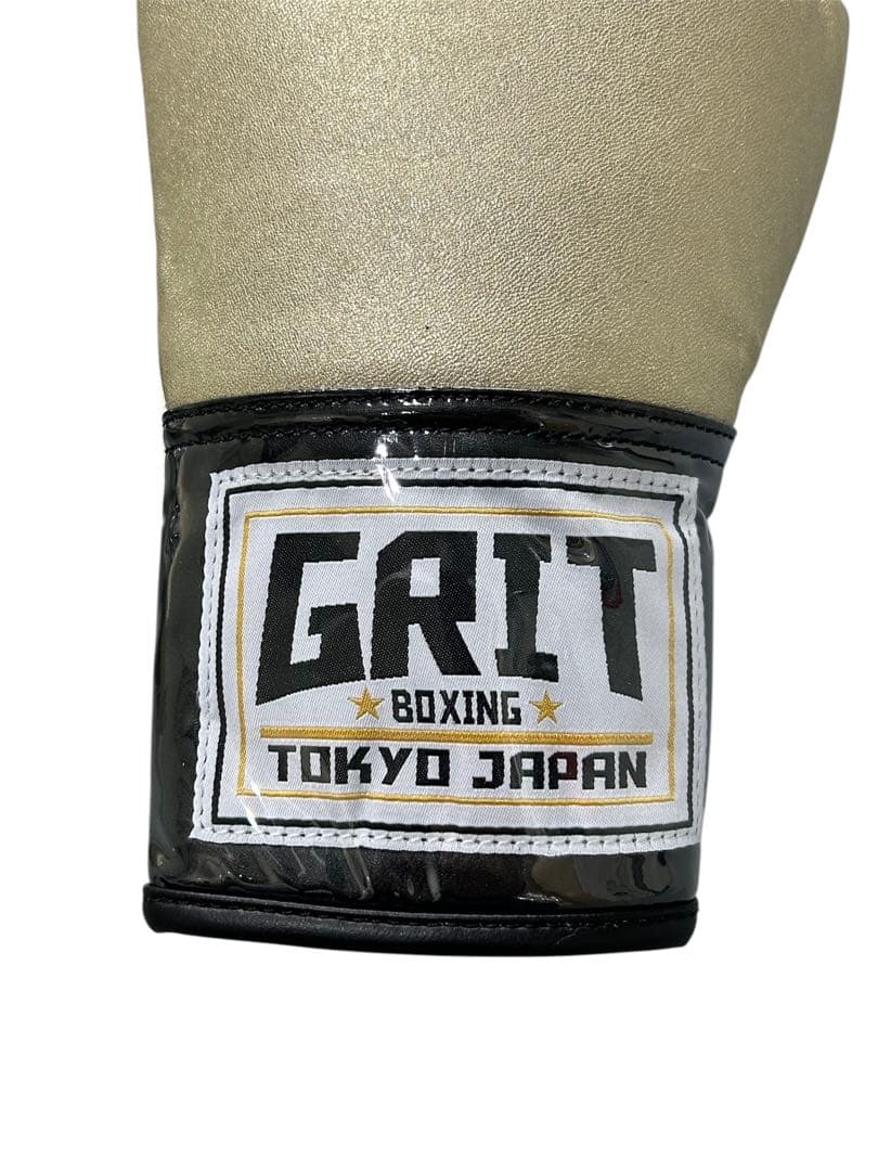 GRIT LACE UP GLOVE GOLD JAPAN 本革製　10oz