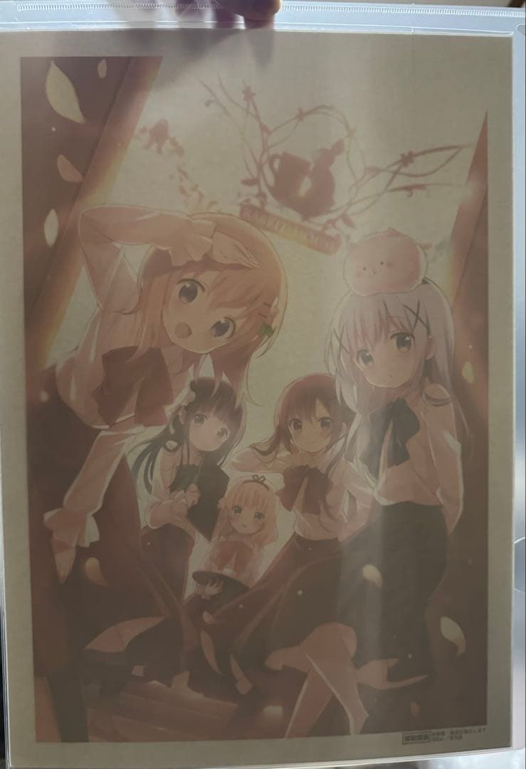 ご注文はうさぎですか？　B4サイズ複製原画