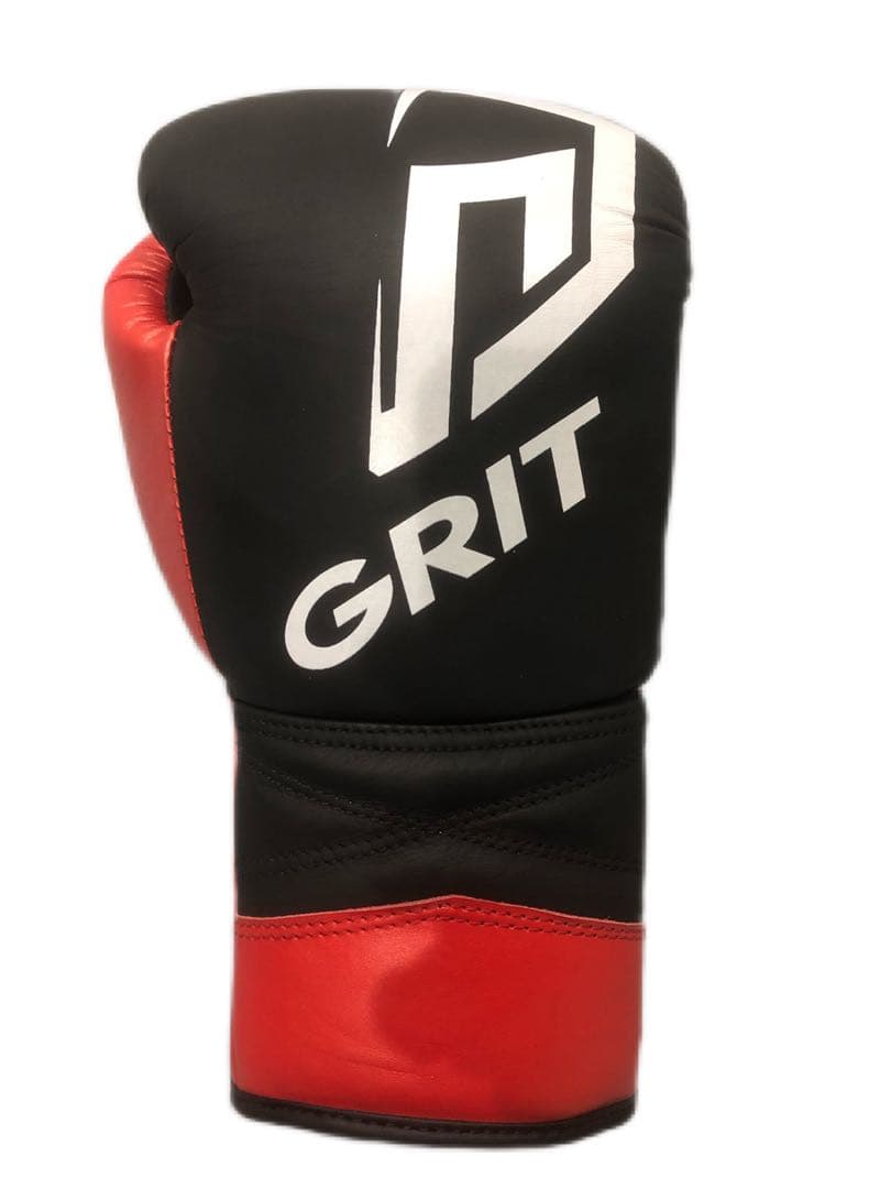 GRIT メタリック　ボクシンググローブ　レッド　紐式　Nexus公式グローブ