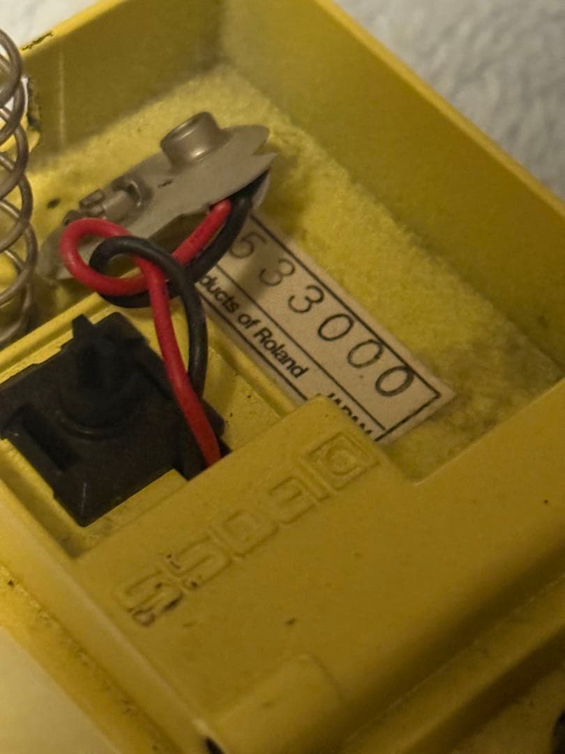 BOSS SD-1 1985年黒ラベル MADE IN JAPAN 4558DD