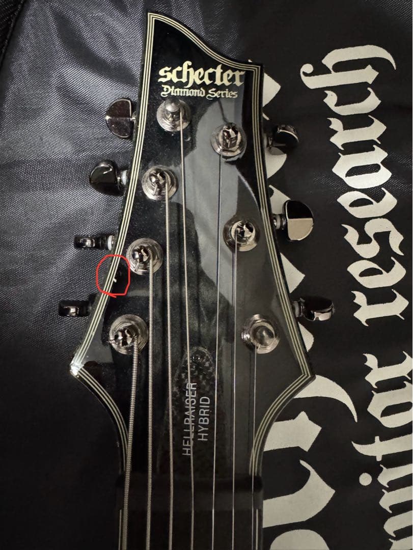 ギター SCHECTER HELLRAISER HYBRID PT-7