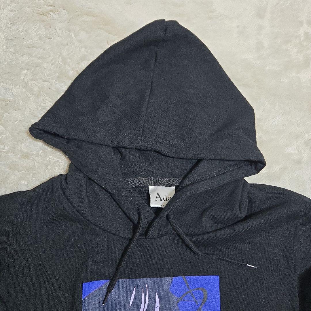 美品✨ 初期 Ado アド うっせぇわ プルオーバー パーカー 黒 M
