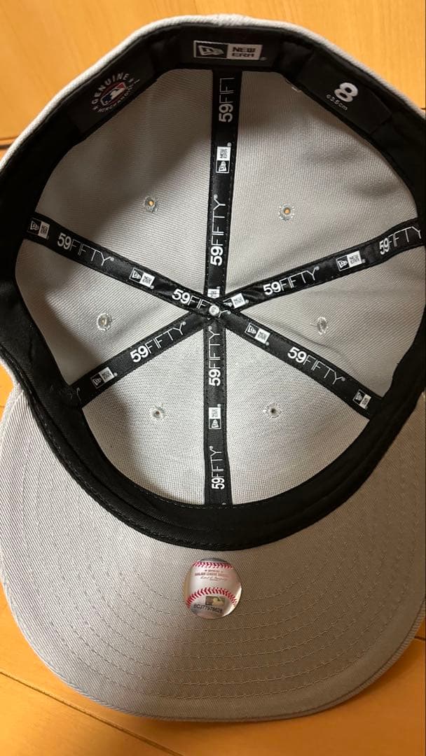 シティコネクト　ニューエラ 59FIFTY ドジャース サイズ8 グレー