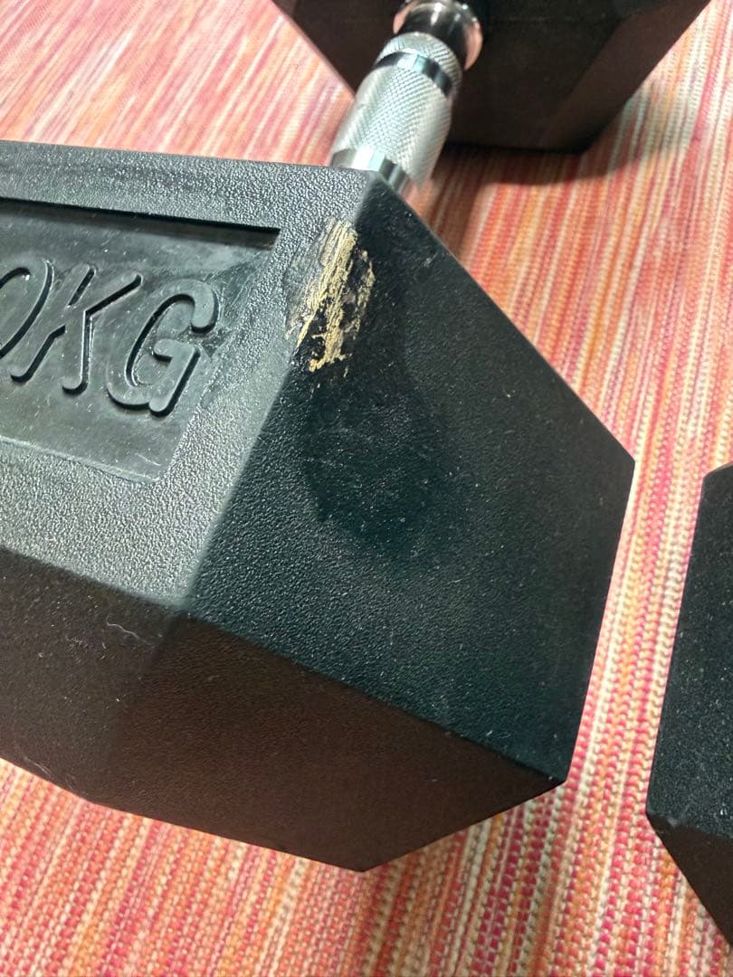 ダンベル 鉄アレイ 30kg 2個セット 60kg ヘックスダンベル ヘキサゴン