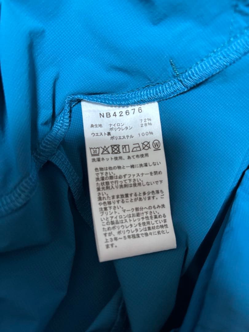 THE NORTH FACE Mサイズ 青 ランニングショーツ