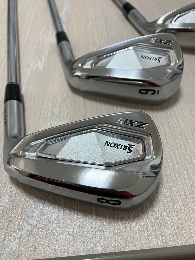 【美品】SRIXON ZXi5アイアン5本セット（6I〜PW）Modus105S