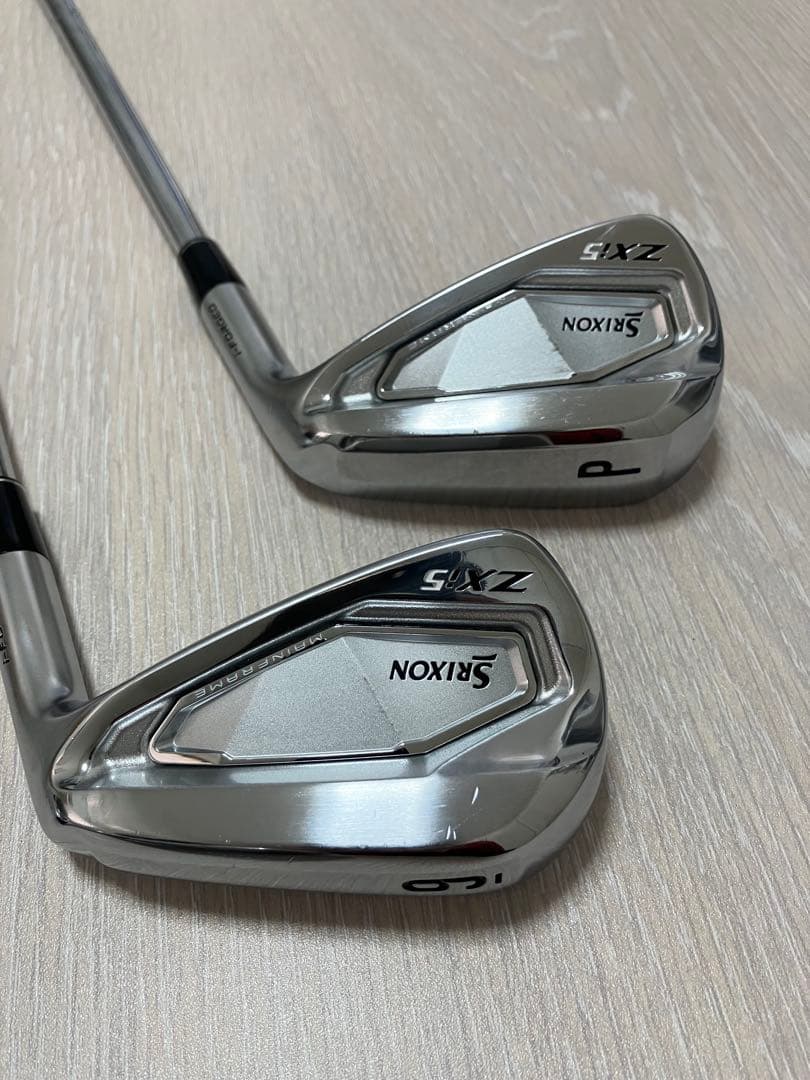 【美品】SRIXON ZXi5アイアン5本セット（6I〜PW）Modus105S