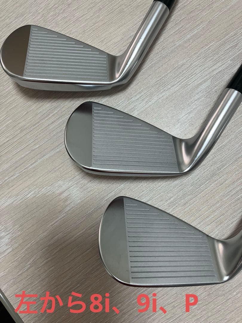 【美品】SRIXON ZXi5アイアン5本セット（6I〜PW）Modus105S