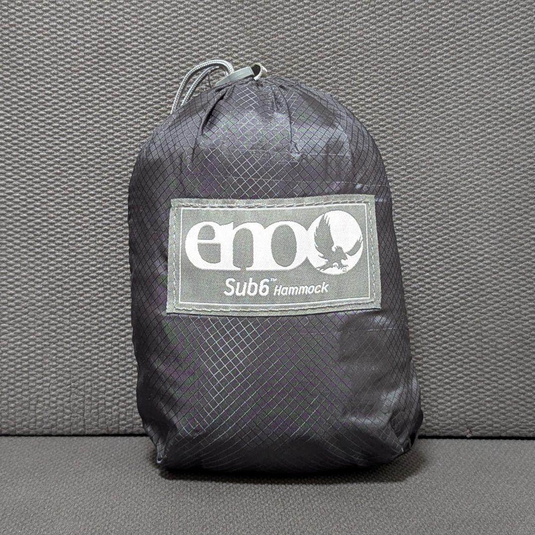 ENO Sub6 超軽量ハンモック（Charcoal）