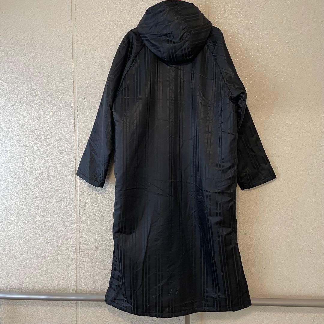 adidas フード付きロングベンチコートOサイズ　美品