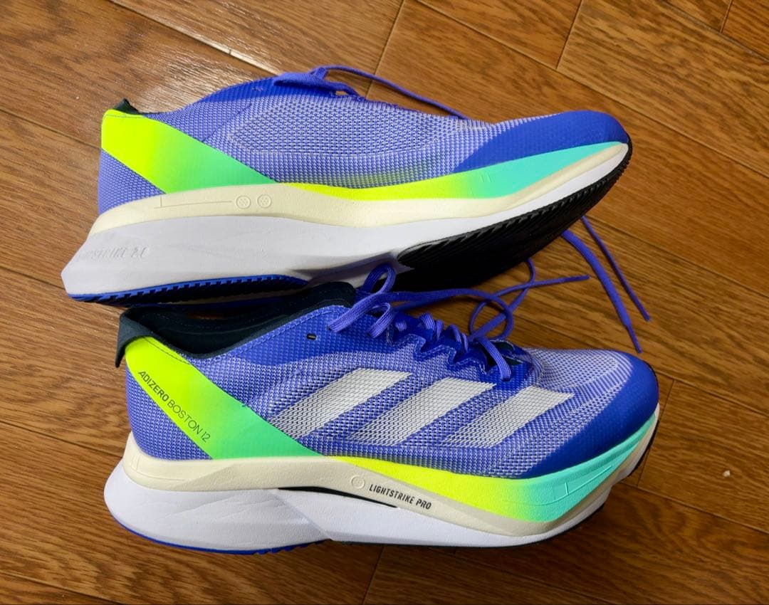 adizeroアディゼロ ボストン12 （25㎝） 極美品adidas 最終価格