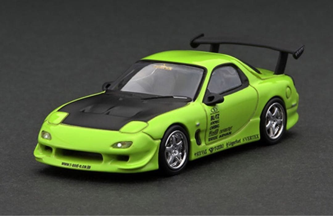 ミニカー TARMAC WORKS 1/64 VERTEX RX-7 FD3S