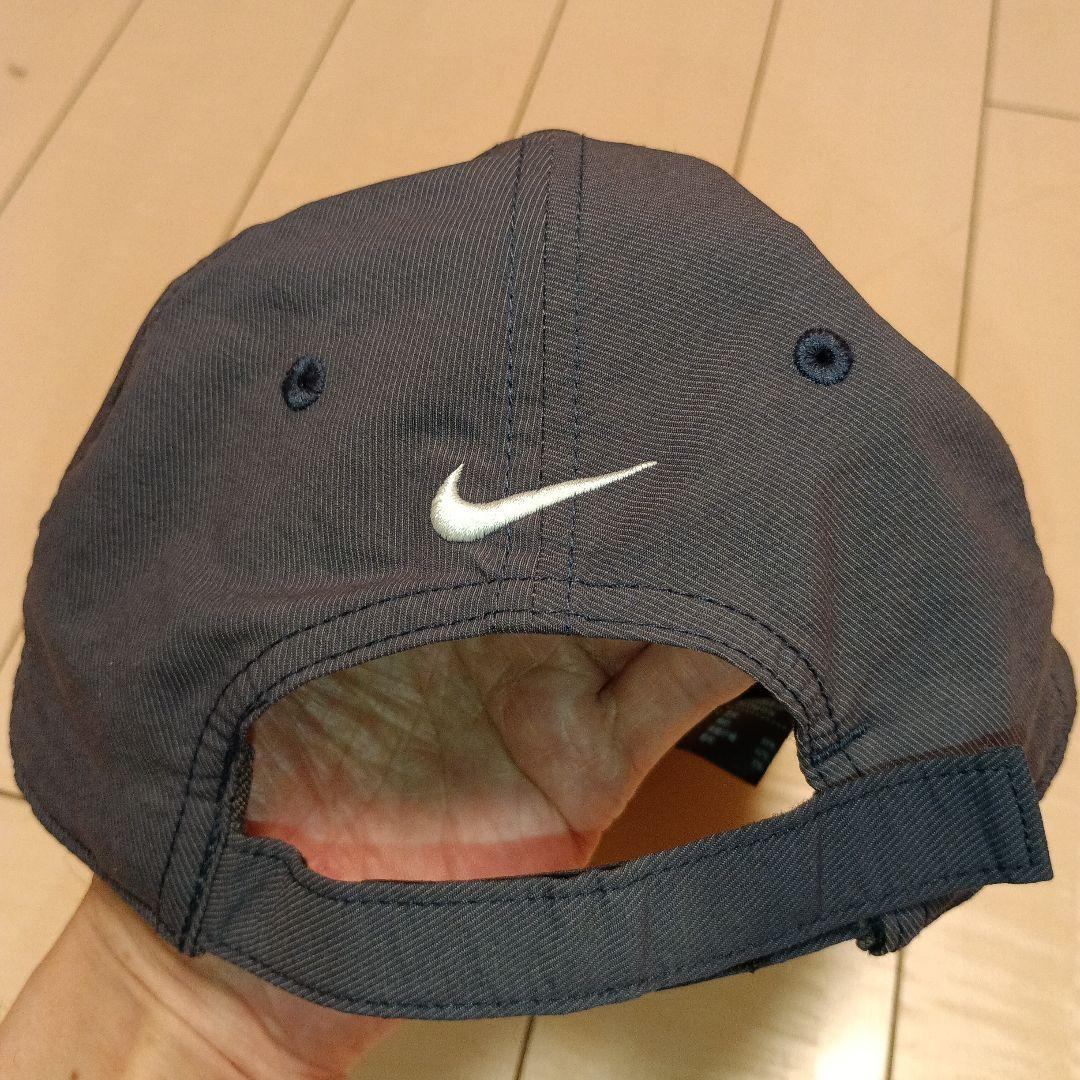 Nike GOLFキャップ グレー　ビッグロゴ　レア　ゴルフ