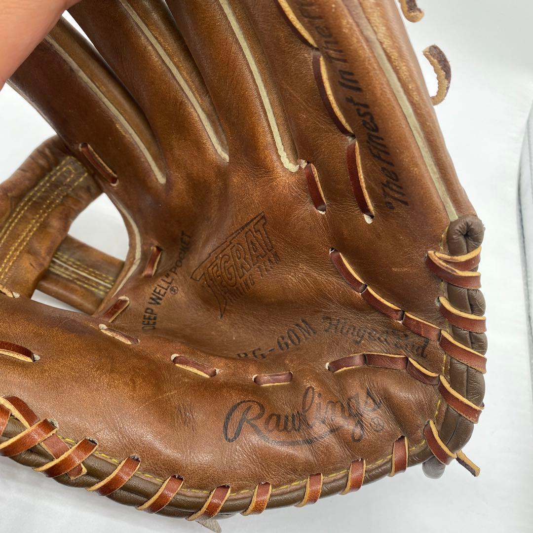 【 レア 】Rawlings 一般 硬式 投手 グローブ 廃盤 旧ラベル 野球