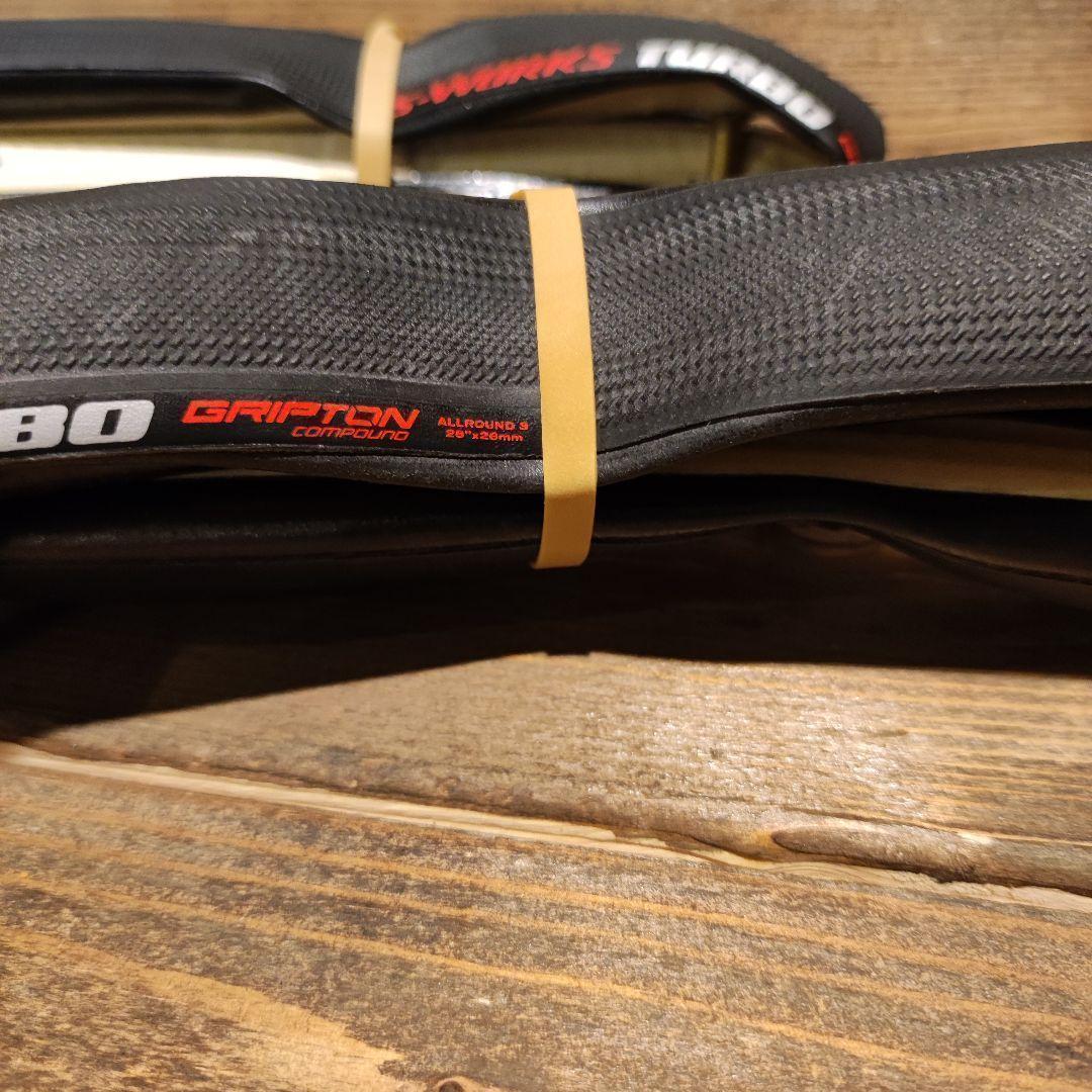 【新品】S-Works Turbo AllRound3 Tubular2本セット