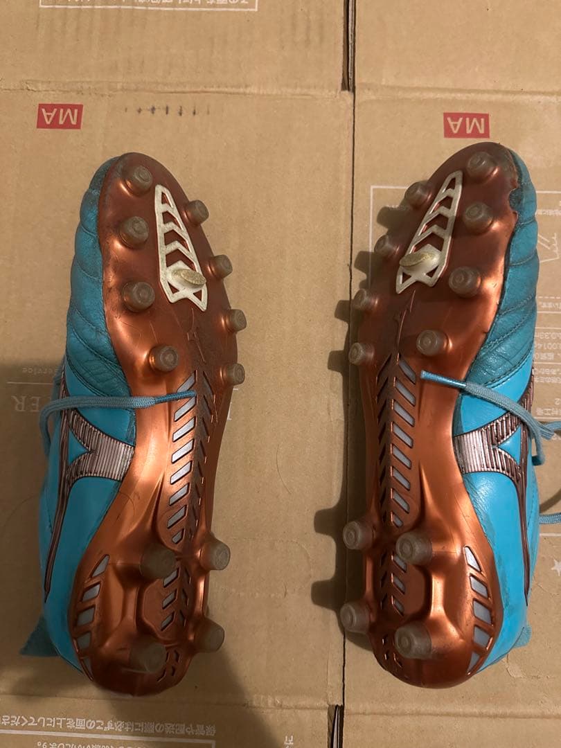 Mizuno 青銅色 スパイクシューズ 26センチ