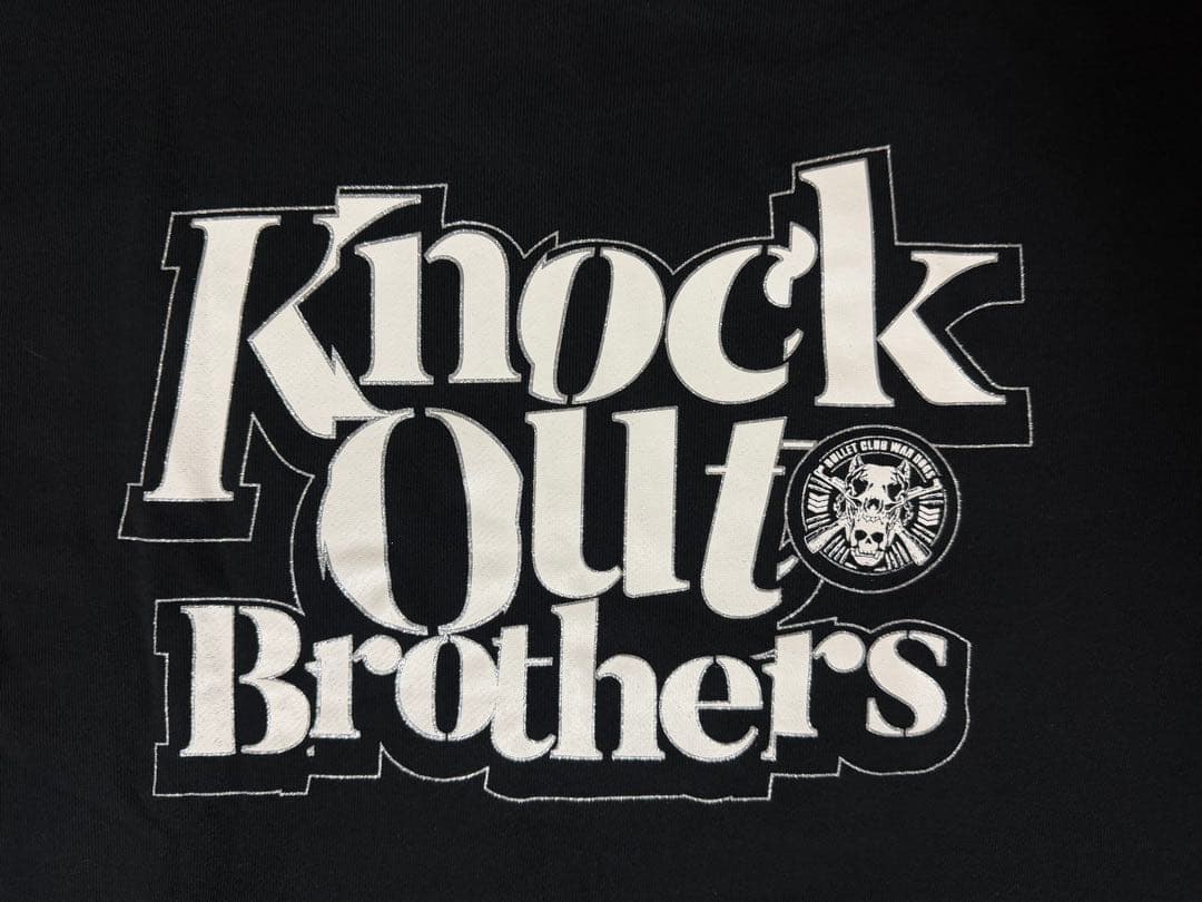 ★新品！新日本プロレスKnock Out BrothersフルジップパーカーL