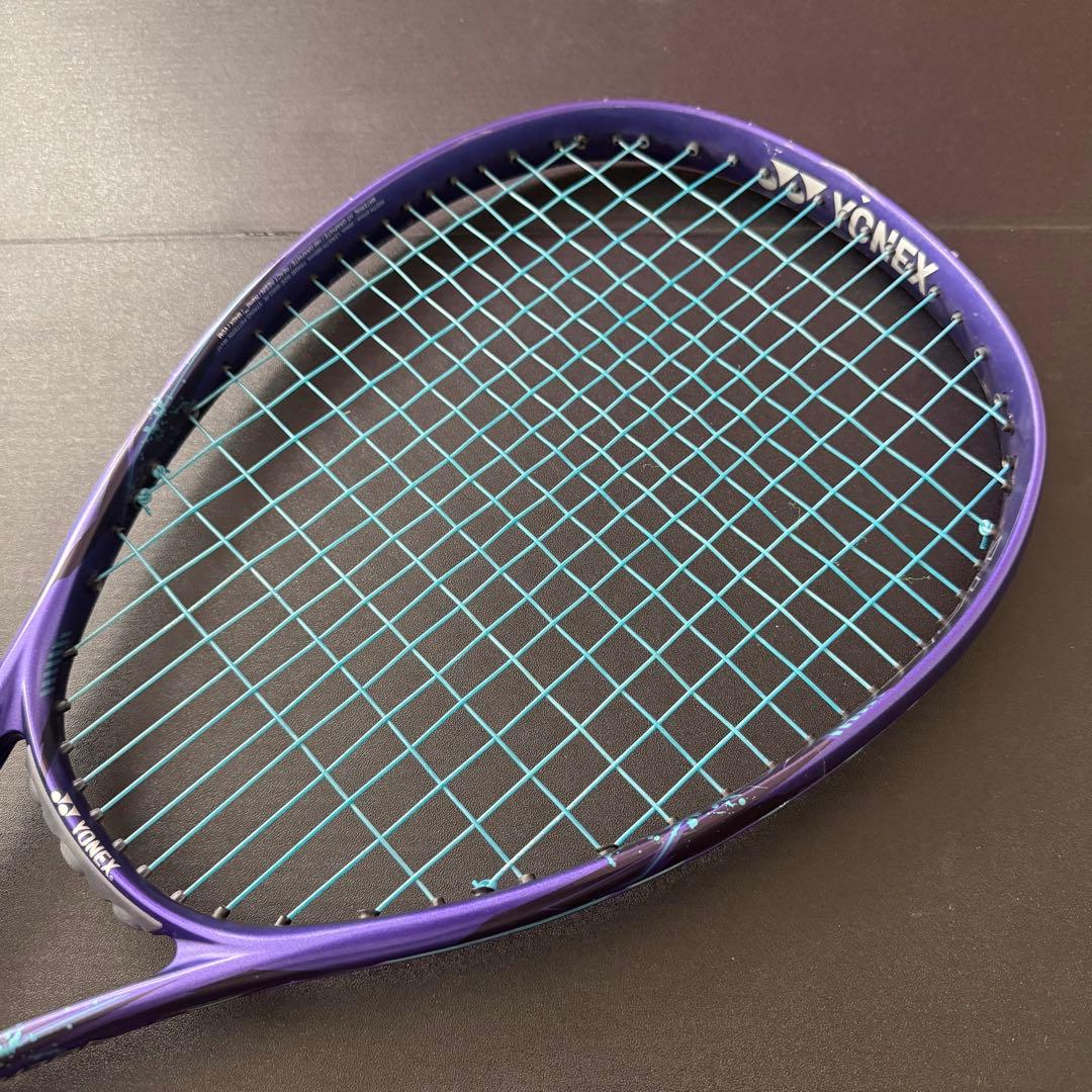 【使用感あり】YONEX ボルトレイジ7V UL1 アメジスト 軟式テニス