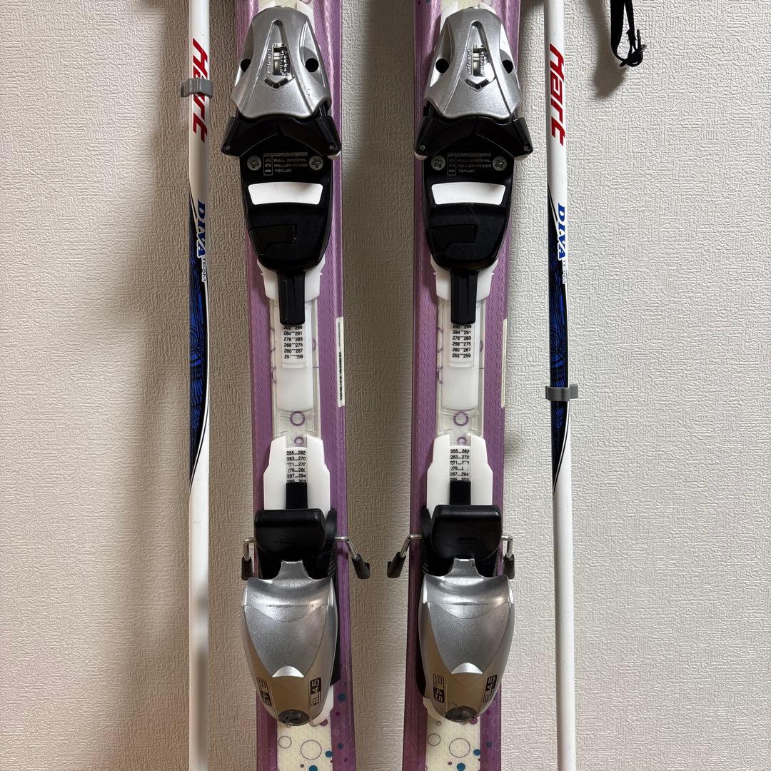 ELANhead ジュニアスキーストック付セット　140cm 25-25.5cm