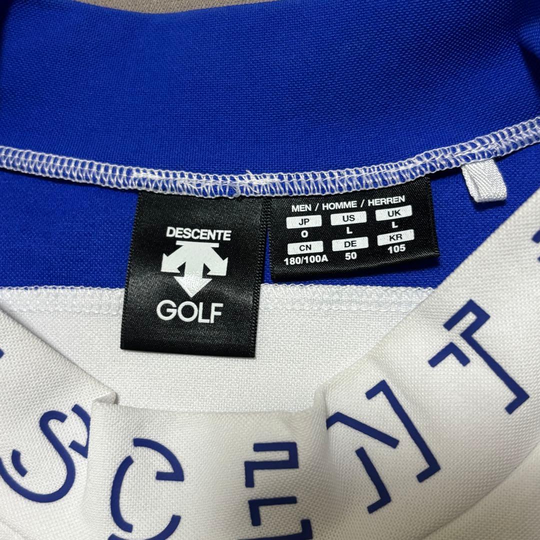 デサントゴルフDESCENTE バイカラーモックネックシャツ O