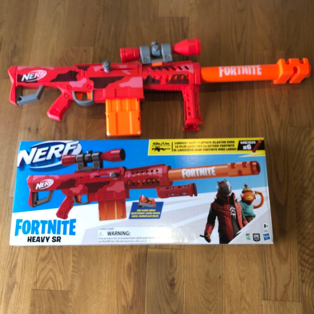 ナーフ弾フォートナイト Fortnite ヘビーSR 手動ブラスター