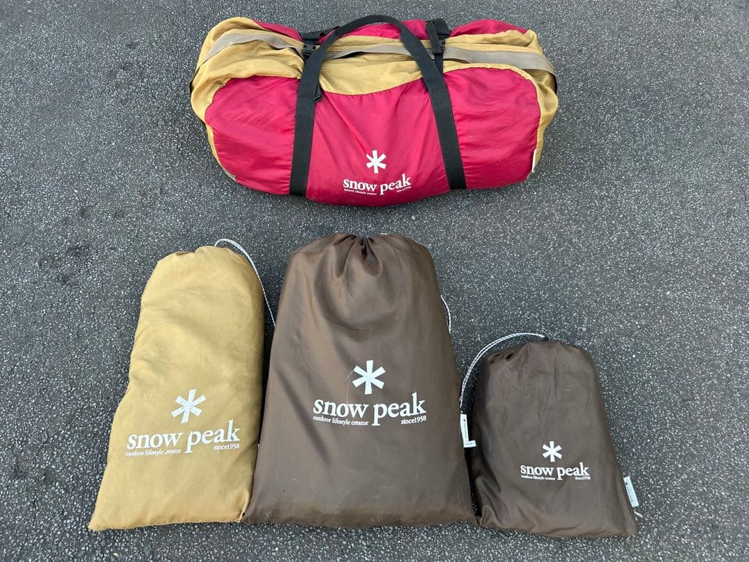 スノーピークリビングシェル　インナーテントセット peak