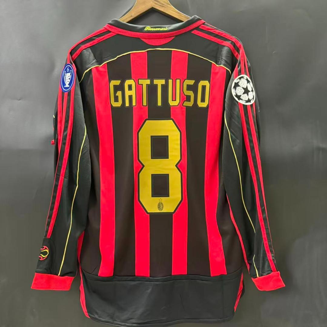GATTUSO ユニフォーム8番長袖