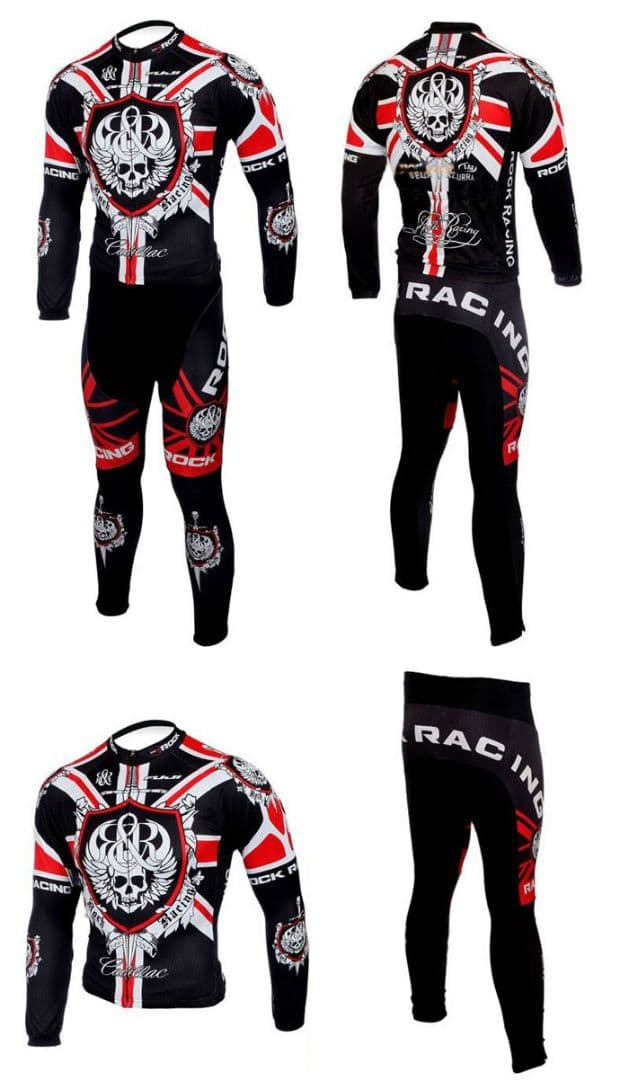★水曜ゲリラ★タグ付★Rock Racing サイクルジャージ セットアップ M