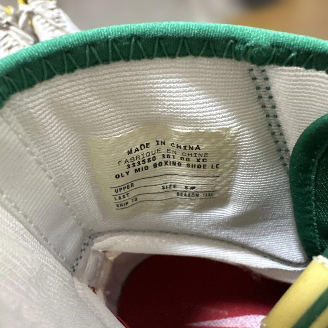 NIKEボクシングシューズ マチョマイ1 メキシカンカラー